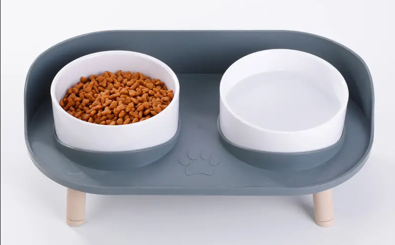 PawPosture™ Bowl  Ergonomic Double Feeder